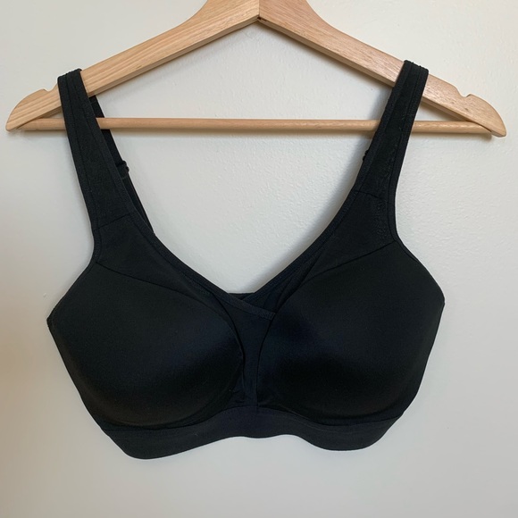 Champion high impact black sports bra size 34DD - Picture 1 of 5